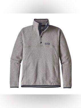 Patagonia Better Sweater Marsupial Pullover Sweatshirt in Gray Size Small